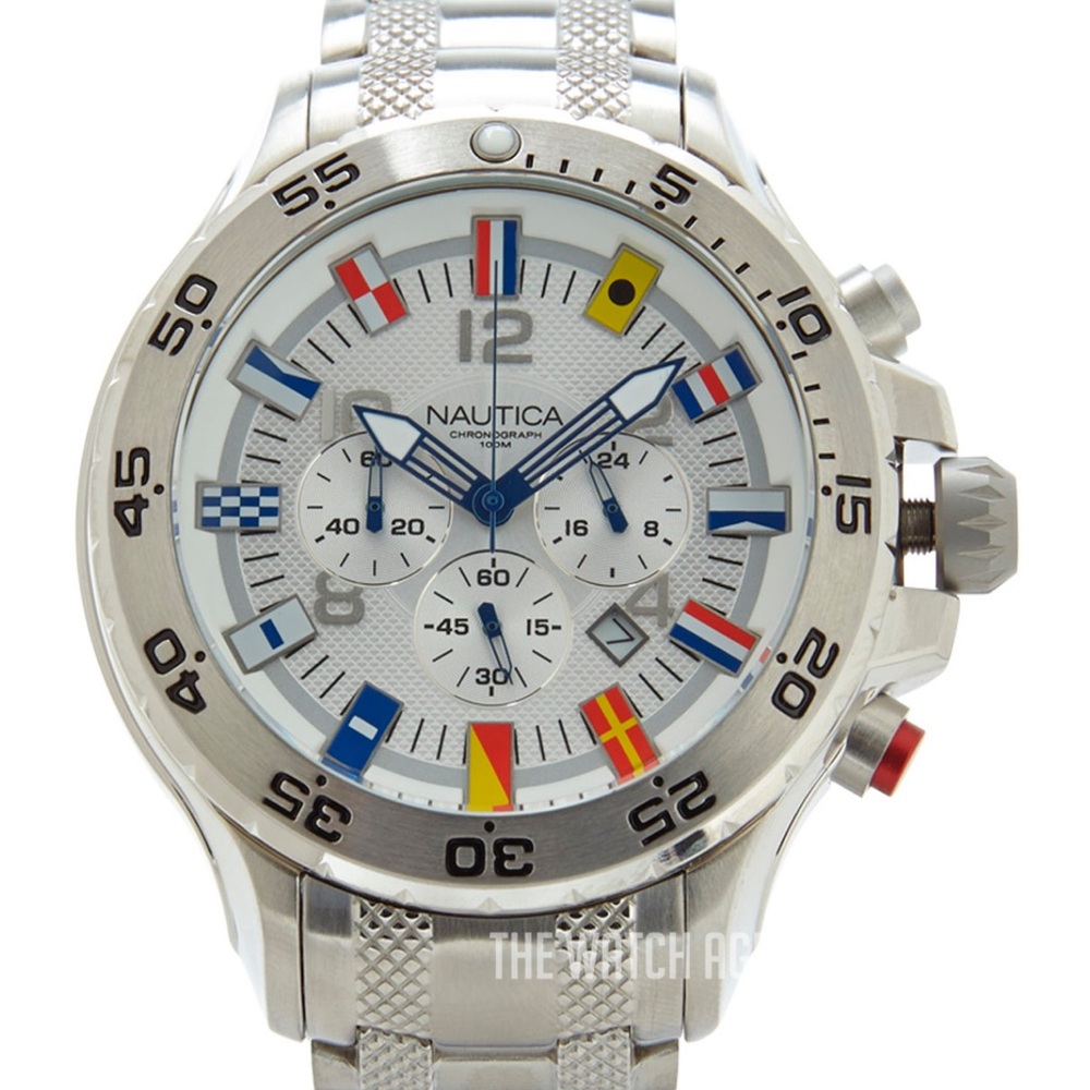 Nautica
NST Silver colored/Steel Ø37 mm